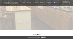 Desktop Screenshot of glendalejoinery.com